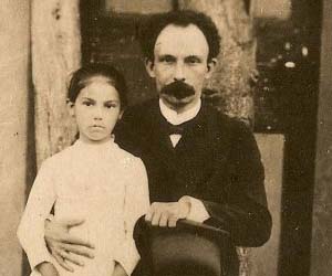 Será  María Mantilla hija biologica de José Martí.
