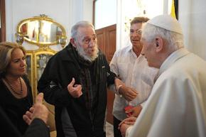 Muy cordial encuentro del Papa y Fidel, confirma vocero del Vaticano (+ Fotos)